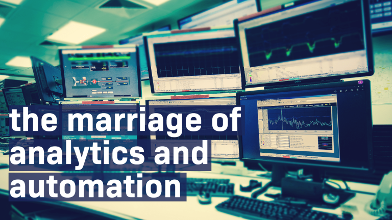 Industry 4.0 - the marraige of analytics and automation