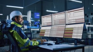 Man using Digital TARP in control room